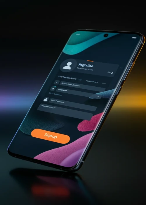 Interfaccia utente di Fezbet Casino durante il processo di registrazione con campi per l'inserimento dei dati personali e del codice bonus